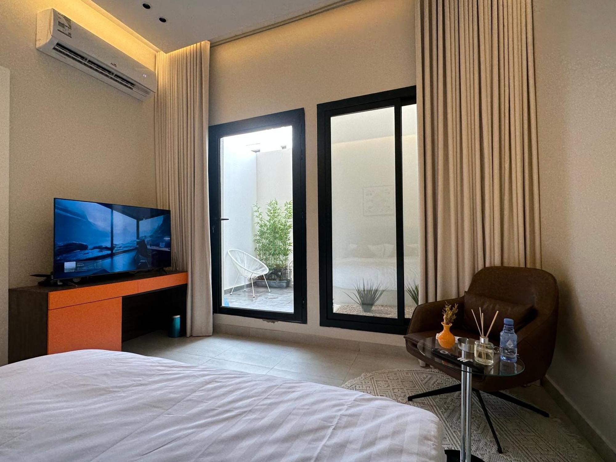 شقة Cosy In Al Malqa With Terrace, Prime Location, Self Check-in *